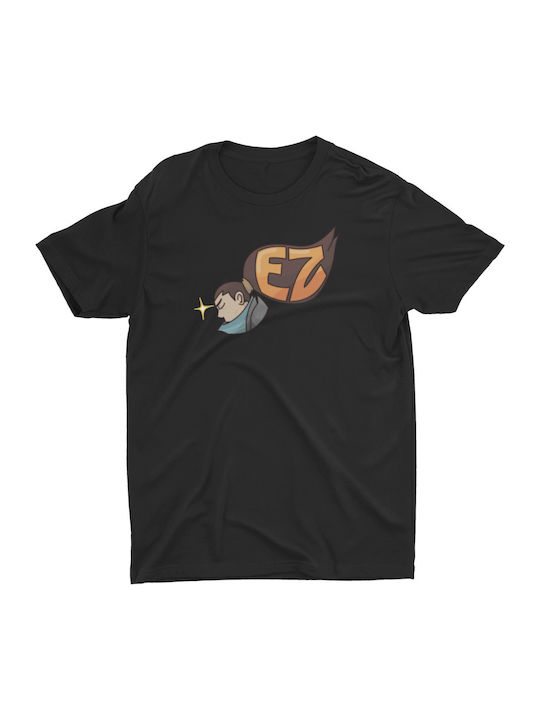 T-shirt Studio League Legends Ez Yasuo T-shirt Черна