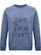 "I Sweatshirt Blau