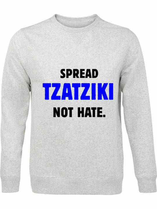 Not Hate Sweatshirt Gray