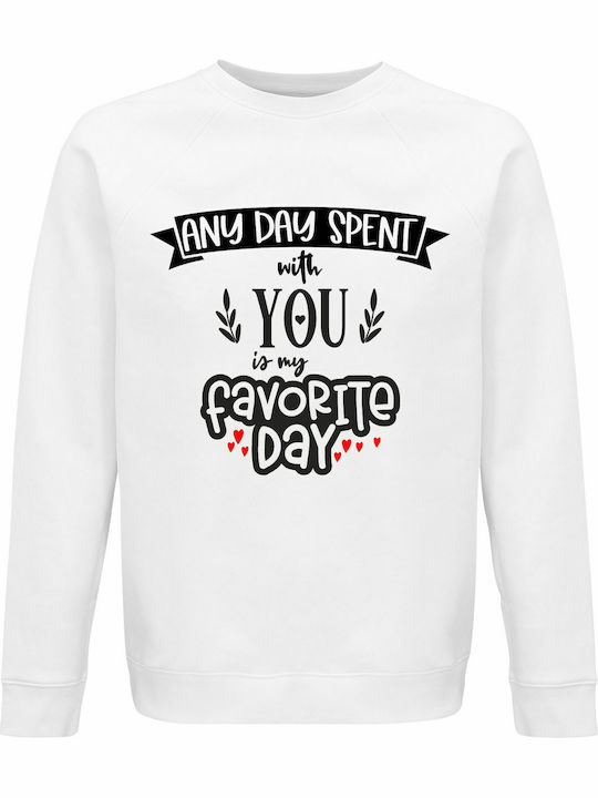 Day Sweatshirt Weiß