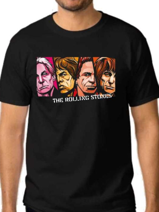 T-shirt Rolling Stones Black