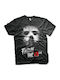 Hybris T-shirt Friday 13th σε Μαύρο χρώμα