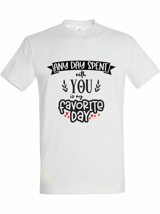 Day T-shirt White Cotton