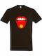 Need T-shirt Brown Cotton