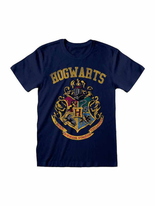 Heroes INC T-shirt Harry Potter Faded σε Μαύρο χρώμα