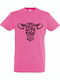 Never T-shirt Pink Cotton