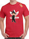 Rock Deal Tricou Son Goku Roșu Din Bumbac