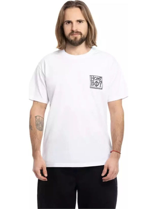 Homeboy Oldschool Tricou Alb Homeboy Oldschool Tricou Alb