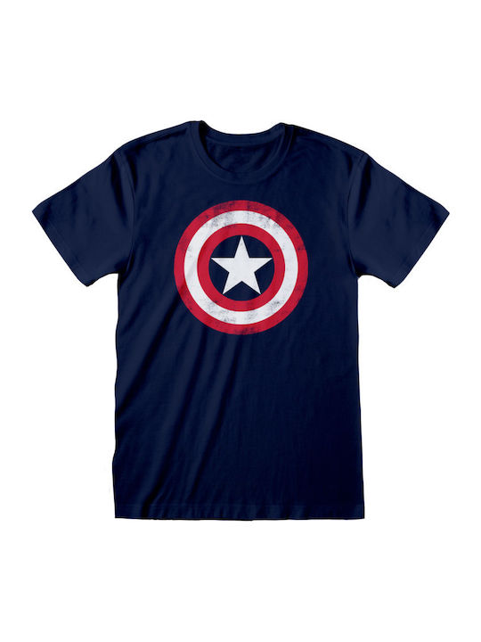 Marvel T-shirt σε Navy Μπλε χρώμα