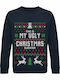kirikoko Ugly Christmas Sweater, This Is My Ugly Christmas Sweater Hanorace Albastru
