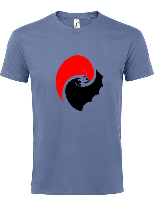 kirikoko Batman vs Superman T-shirt Batman Navy...