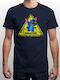 Pegasus Biohazard Pokémon Logo T-shirt Black