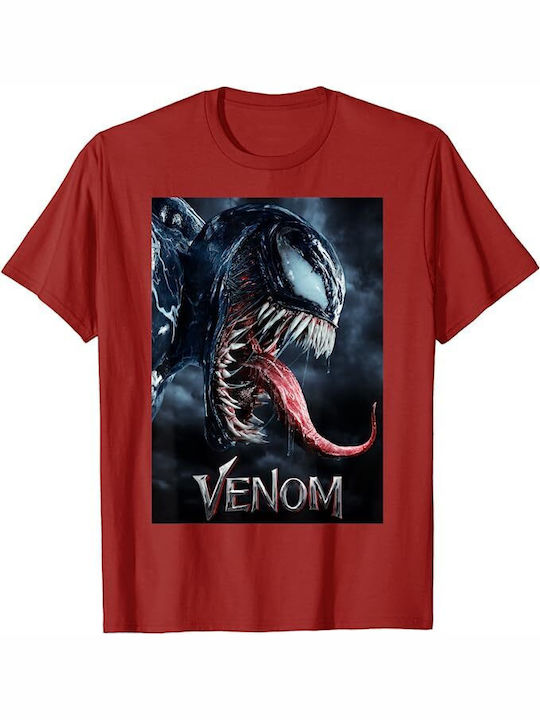 Pegasus T-shirt Venom σε Κόκκινο χρώμα