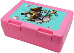 Koupakoupa Plastic Kids' Food Container Minecra...