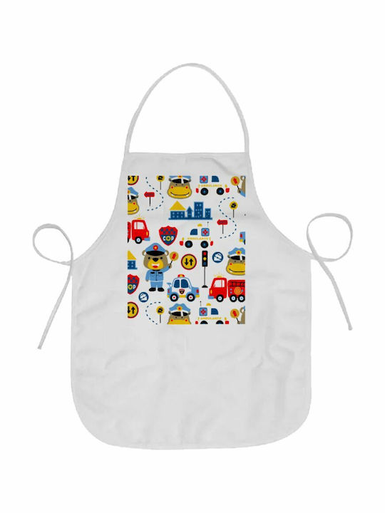 Koupakoupa Apron White 75x63cm