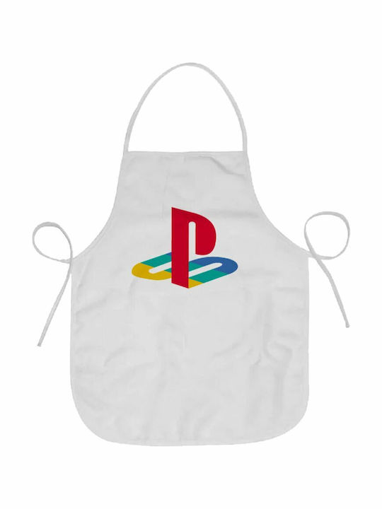 Koupakoupa Playstation Apron White 57x68cm