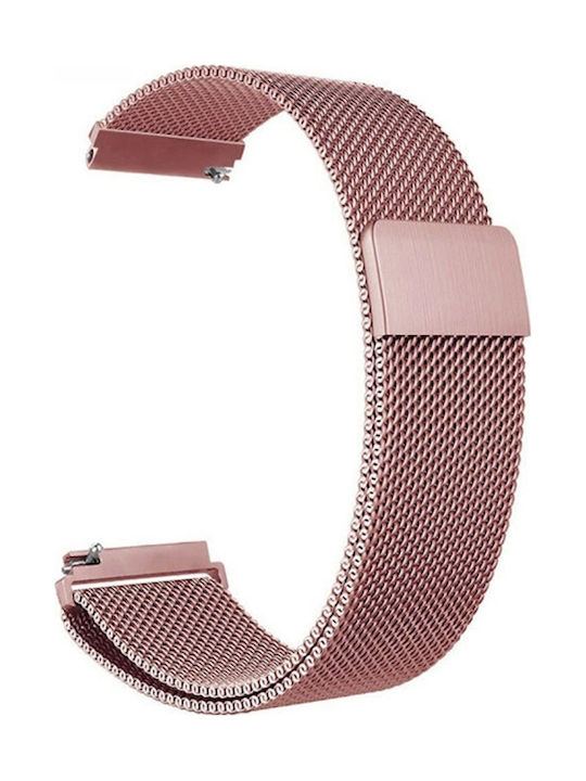Steel Armband Rostfreier Stahl Rose Gold (Amazfit GTS)