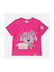 CHartini Poli Kinder-T-Shirt Fuchsie Η κυρία Αγκαλίτσα HP.TST.0004