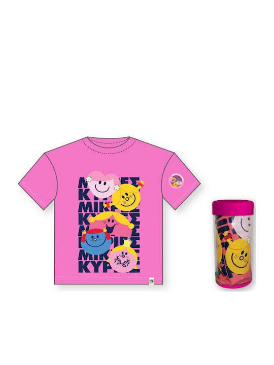 CHartini Poli Kinder-T-Shirt Rosa Kleine Damen
