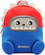 NOHOO Schulranzen Rucksack Kindergarten Blau 23,5 x 10 x 25,5cm