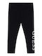 Kinder Leggings Lang Schwarz