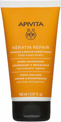 Apivita Keratin Repair Balsam de păr de reconstrucție/nutriție 150ml