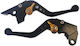 Motorcycle Lever Set for Yamaha TDM 900 Black
