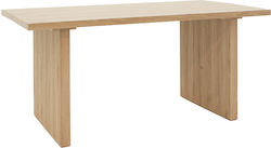 Sunniva Rectangular Table Sonoma 160x90x75cm