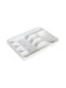 TnS Plastic Drawer Cutlery Tray 33x25x4cm White