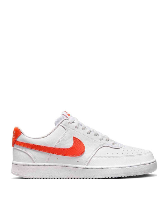 Nike Court Vision Sneakers White / Picante Red