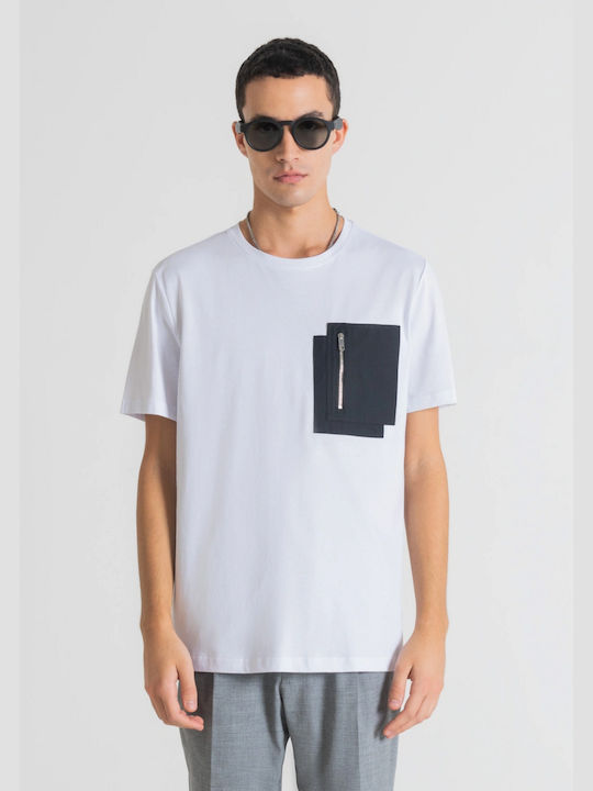 Antony Morato Men's Short Sleeve T-shirt White