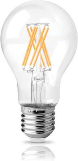 Fos me LED крушка 9W за фасунга E27 и форма A60 Топло бяло 806лм