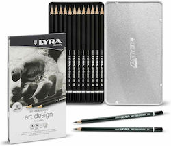 Lyra Pencil 6B Black 12pcs