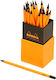 Rhodia Σετ 25 Μολύβια HB με Γόμα Μπεζ
