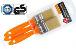 Handy Paint Brush Straight 3pcs