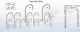 Mustad Fishing Hooks Set 100pcs No5