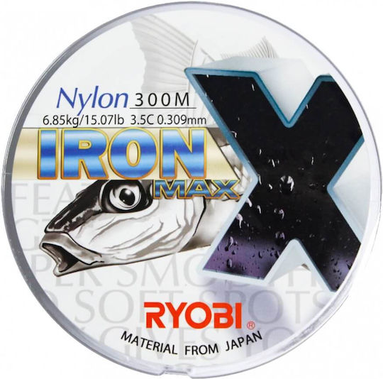 Ryobi Πετονιά Ψαρέματος Διάφανη 600m / 0.37mm