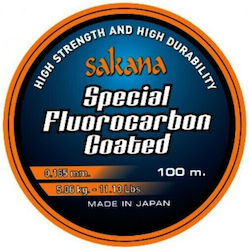 Sakana Fishing Line Fluorocarbon Transparent 100m / 0.284mm