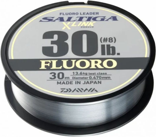 Daiwa Πετονιά Ψαρέματος Fluorocarbon Διάφανη 30m / 0.26mm