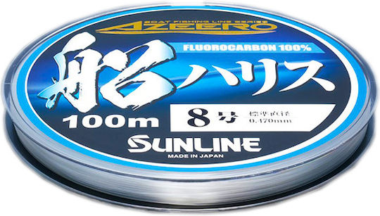 Sunline Fir de pescuit Fluorocarbon Transparent 100m / 0.66mm / 5kg