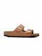 Birkenstock Arizona Damen Flache Sandalen Pecan