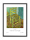 Walls Van Gogh's Chair Rahmen Kopie von Van Gogh Holz 20x30cm