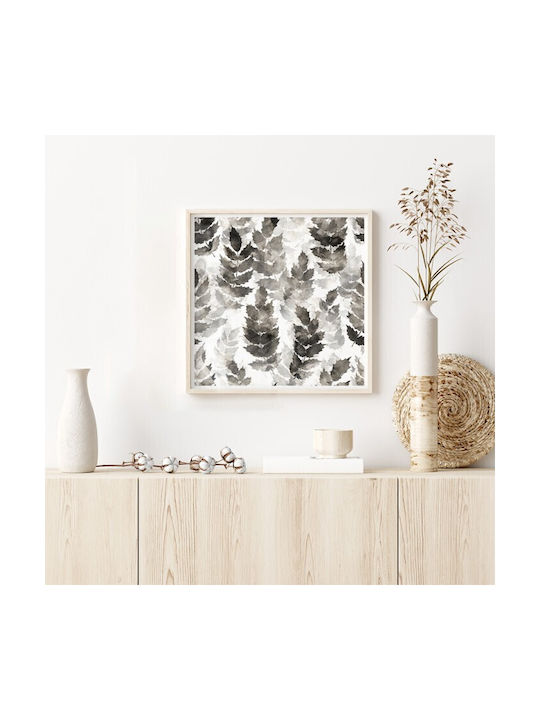 Walls Poster Κάδρο Ξύλινο 90x90cm