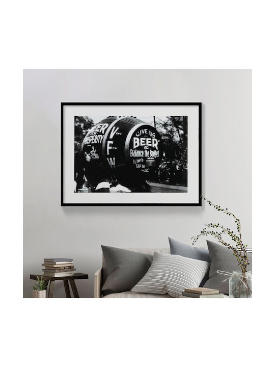 Walls Wooden Frame Poster 40x50cm