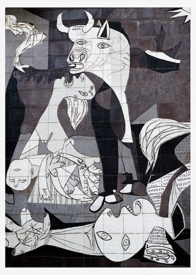 Walls Γκουέρνικα Πίνακας σε Καμβά 40x50cm