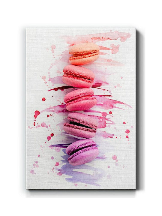 Walls Colorful Macarons Canvas Painting 40x50cm