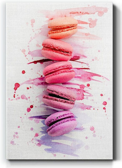 Walls Colorful Macarons Canvas Painting 40x50cm
