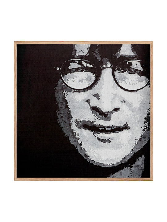 Walls John Lennon Πίνακας σε Καμβά 100x100cm
