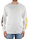 HUF Men's Long Sleeve Blouse White