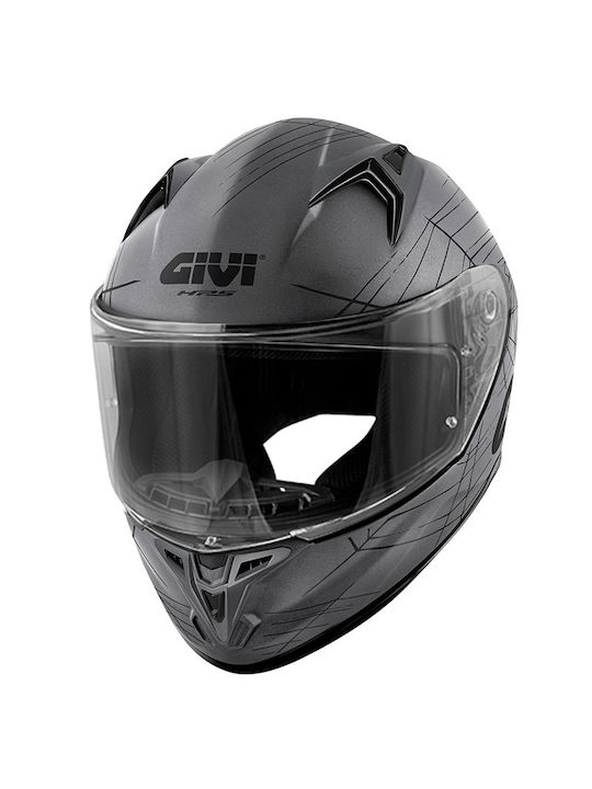 Givi H50.7 Phobia Full Face Helmet ECE 22.06 1490gr Matt Titan/Black